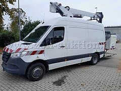 Mercedes-Benz Sprinter 516 with Hematec SAFI T145 J Lift