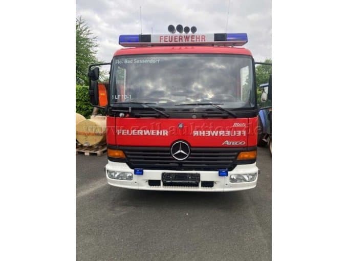 Mercedes Atego 815 LF 8/16 extinguishing vehicle