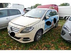 Mercedes B 200 Natural Gas Taxi with Taximeter