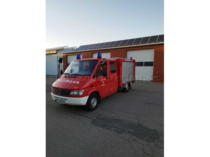 Mercedes Benz 308 D (Sprinter), fire brigade, remodelling of the company Ziegler.