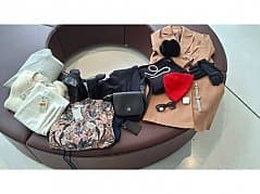 Mixed posts Women, clothes size M-XL, AirPods, Ray-Ban sunglasses, 16 parts