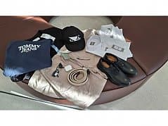 Mixed lot Men's size M/L, Apple AirPods, Ray-Ban sunglasses, 11 parts