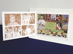 Letter of Numis "80th birthday of Pope Benedict XVI"