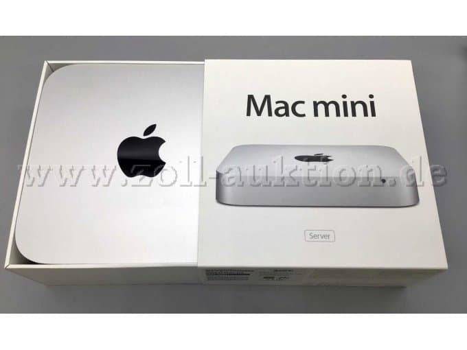 Original Apple Mac mini Server (Late 2012) Model A1347+Monitor+Power Adapter