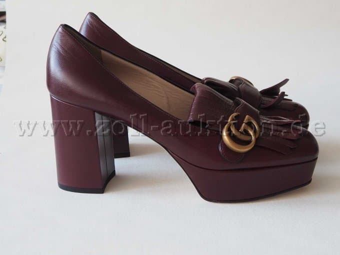 Gucci Marmont Leather Pumps Size 40