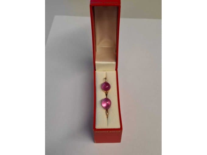 Pair of drop earrings *** 9 carat yellow gold ** Pomellato