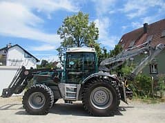 1 Pfanzelt Systemschlepper PM Trac 2380 mit Rückenkran RZ 7180
