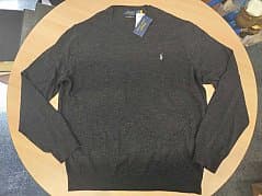Pullover, Brand Polo - Ralph Lauren, Size XXL, Grey