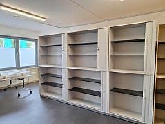 Assmann cabinet combination with roller shutter doors