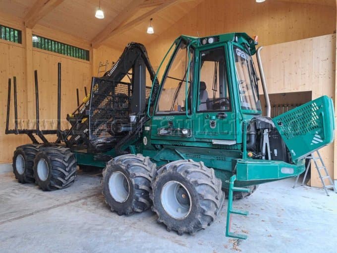 Rückezug 8-Rad Forwarder GREMO 1050 F
