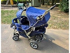 RABO 4-Child Crib Car / Quadruple Buggy