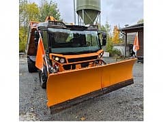 Reform Multi T10X Hybrid Utility Vehicle with Snow Plow and Charging Bucket