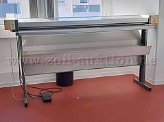 Roller cutting machine Metoschnitt 250, cutting length 1,500 mm, with lighting