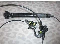 Sammelposten, verschiedene Fahrradteile, verschiedene Marken, gebraucht
