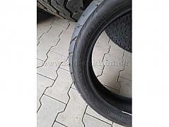 Set of Bridgestone motorcycle tires, 150/70 R17, 69V Rear, M/C