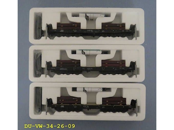 Schwerlastwagen-Set Roco 45947 3teilig in der Baugröße H0