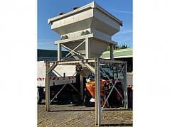 Special split silo 2.5m3 (manufacturer: SAT Silo- und Anlagentechnik GmbH)
