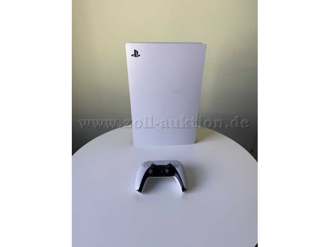 Sony PS 5, CFI-1216A, 825GB SSD, Disc Edition white with 1 Dualshock Controller