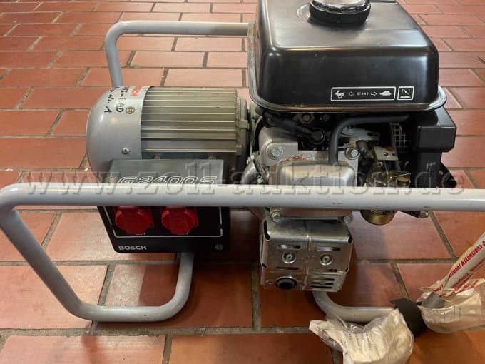 Stromerzeuger Bosch G 2400 S, 2100 Watt, benzinbetrieben