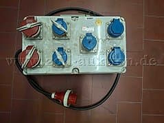 Power Distributor Manufacturer Mennekes, Order No.: 91410