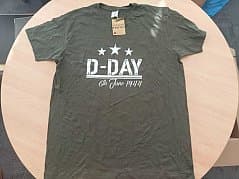 T-Shirt, Brand B&C, Size XL, Green with Print