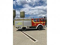 1 Tanklöschfahrzeug 16/25 Daimler-Benz Typ 1019 AF, Aufbau Ziegler