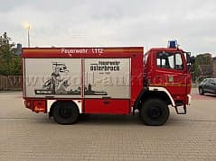 Tank extinguishing vehicle TLF 16/25 Tr - Mercedes-Benz 917 AF, Ziegler structure