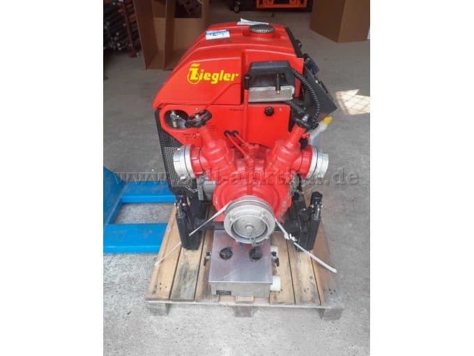 Ziegler FP 8/8 Portable Fire Pump with Engine Damage