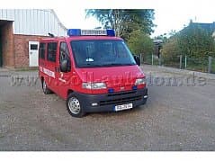 1 Transporter FIAT Ducato Feuerwehrfahrzeug ELW