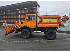Unimog U 1000 with Winter Service Equipment, Restorer Vehicle