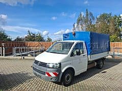 Volkswagen T5 flatbed truck