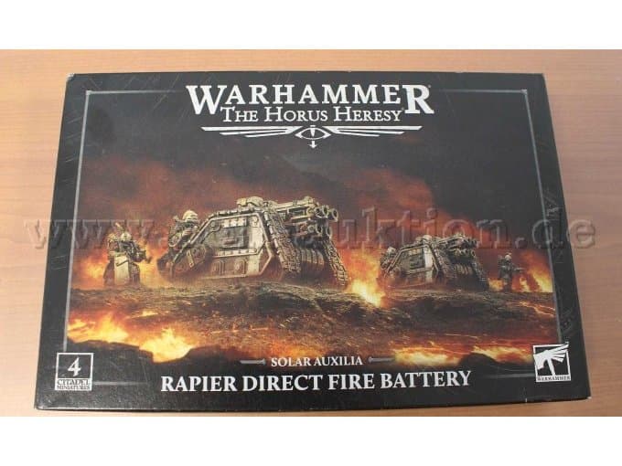 WARHAMMER 40 000 The horus heresy SOLAR AUXILIA RAPIER DIRECT FIRE BATTERY