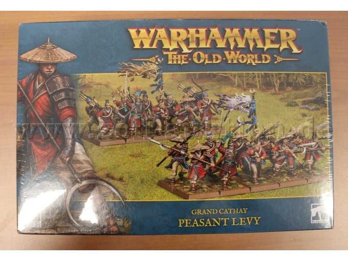WARHAMMER 40 000 The old world GRAND Cathay PEASANT LEVY