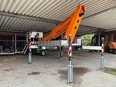Interchangeable bridge Lifting platform