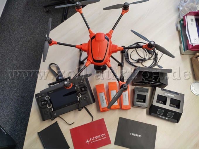 Yuneec H520 Hexacopter inkl. Zubehör