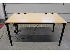 1 elektrisch höhenverstellbarer Schreibtisch von VS, defekt