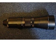 used lens (brand name: Pentacon 5,6/500 mm)