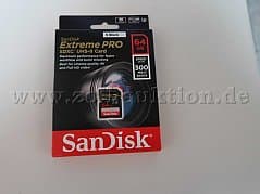 SanDisk Extreme PRO 64 GB, SDXC UHS-II Card