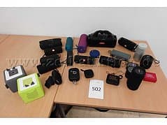 Lot of 25 Mixed Bluetooth Speakers