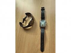 Rover&Lakes/Lobor Wristwatches, Black/White/Silver