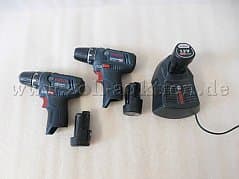 Bosch Professional cordless drill set with batteries