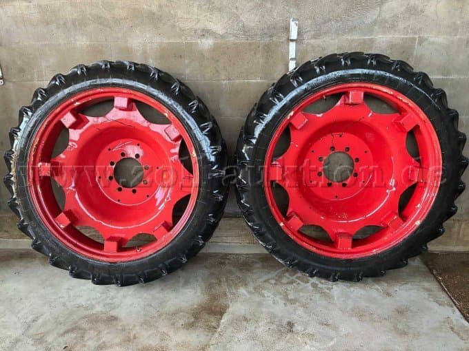 Complete wheels MB-TRAC Care tyres 9.5 - 42 AS