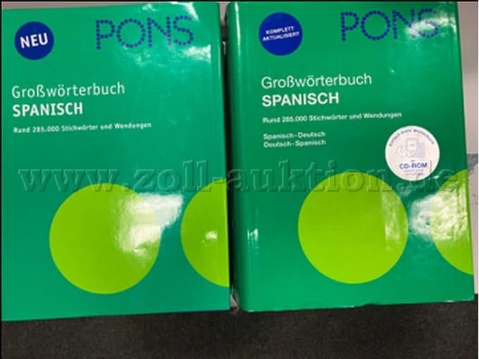 PONS Spanish Dictionary (old, well preserved)