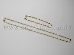 Jewelry (1 chain and 1 bracelet) Yellow gold 333