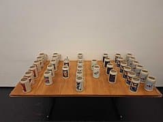 Oktoberfest mugs with and without tin lids