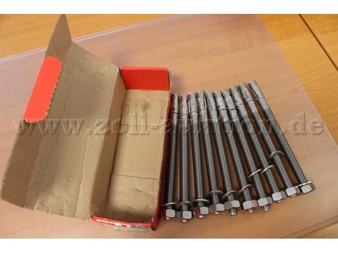 Fischer FAZ II Plus 16/100 R 10 bolt anchor