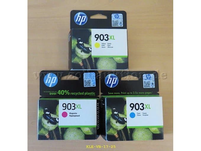 HP 903XL Tintenpatronen T6M03AE BGX; T6M07AE BGX; T6M11AE BGX