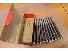 Packs Fischer FAZ II Plus 16/100 R 10 bolt anchor