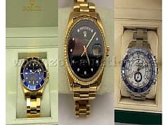 Rolex Mixed Lot: Day-Date, Yachtmaster II, Submariner