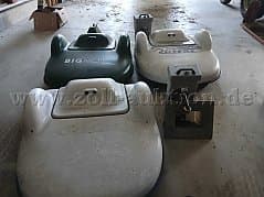 Used lawn mowers (as part carriers)